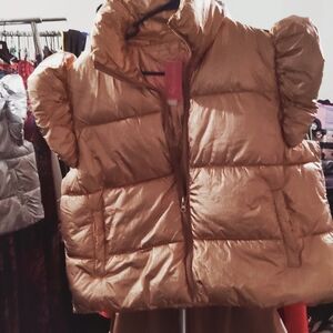 Simply Southern Gold Puffer Jacket